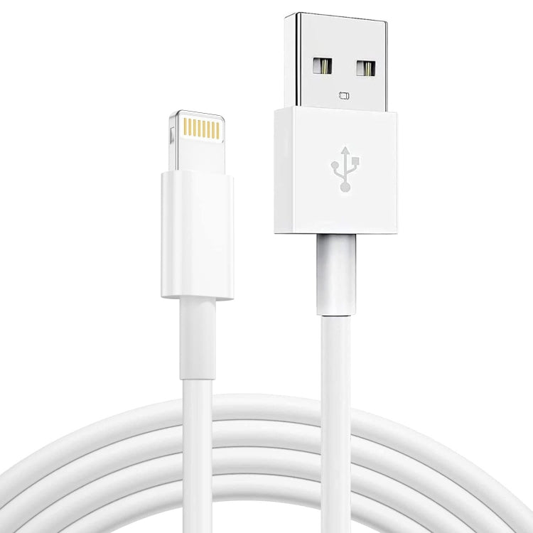 USB to 8 Pin Fast Charging Data Cable, Length: 1m - Normal Style Cable by PMC Jewellery | Online Shopping South Africa | PMC Jewellery | Buy Now Pay Later Mobicred