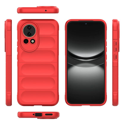 For Huawei nova 12 5G Magic Shield TPU + Flannel Phone Case(Red) - Huawei Cases by PMC Jewellery | Online Shopping South Africa | PMC Jewellery | Buy Now Pay Later Mobicred