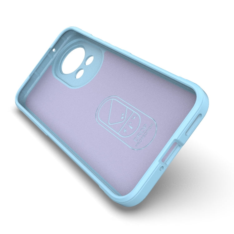 For Huawei nova 12 5G Magic Shield TPU + Flannel Phone Case(White) - Huawei Cases by PMC TechLife | Online Shopping South Africa | PMC TechLife | Buy Now Pay Later Mobicred