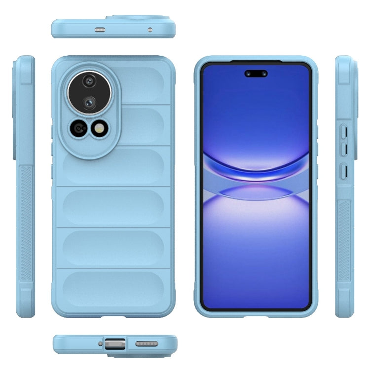 For Huawei nova 12 Ultra / 12 Pro Magic Shield TPU + Flannel Phone Case(Light Blue) - Huawei Cases by PMC TechLife | Online Shopping South Africa | PMC TechLife | Buy Now Pay Later Mobicred