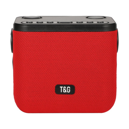 T&G TG545DK Home Handheld Dual-microphone KTV Wireless Bluetooth Speaker with Flashlight(Red) - Desktop Speaker by T&G | Online Shopping South Africa | PMC Jewellery | Buy Now Pay Later Mobicred