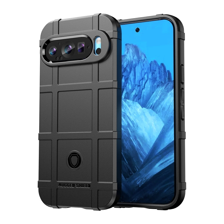 For Google Pixel 9 Full Coverage Shockproof TPU Phone Case(Black) - Google Cases by PMC Jewellery | Online Shopping South Africa | PMC Jewellery | Buy Now Pay Later Mobicred