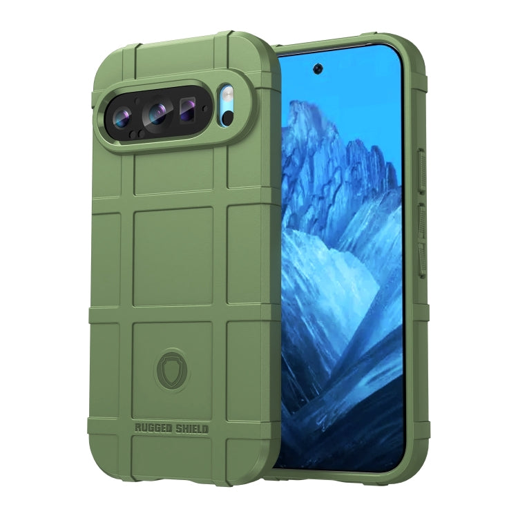 For Google Pixel 9 Full Coverage Shockproof TPU Phone Case(Green) - Google Cases by PMC Jewellery | Online Shopping South Africa | PMC Jewellery | Buy Now Pay Later Mobicred