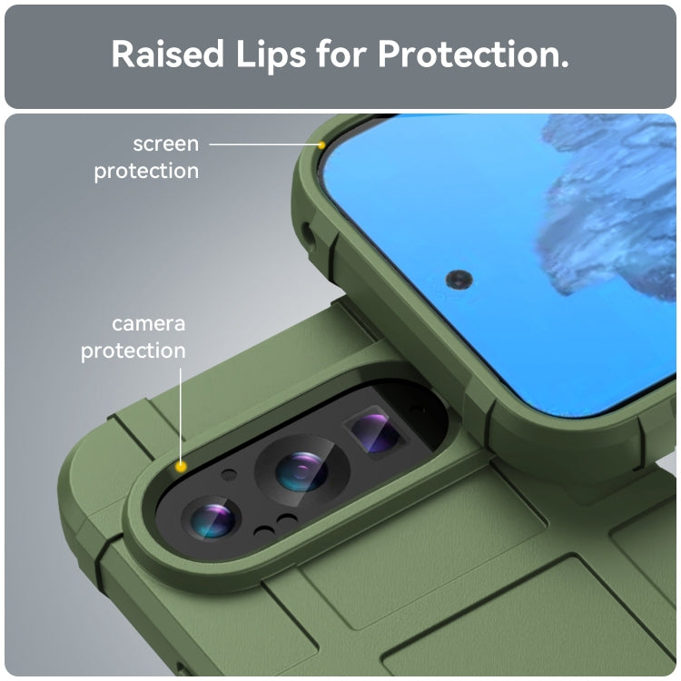 For Google Pixel 9 Full Coverage Shockproof TPU Phone Case(Green) - Google Cases by PMC TechLife | Online Shopping South Africa | PMC TechLife | Buy Now Pay Later Mobicred