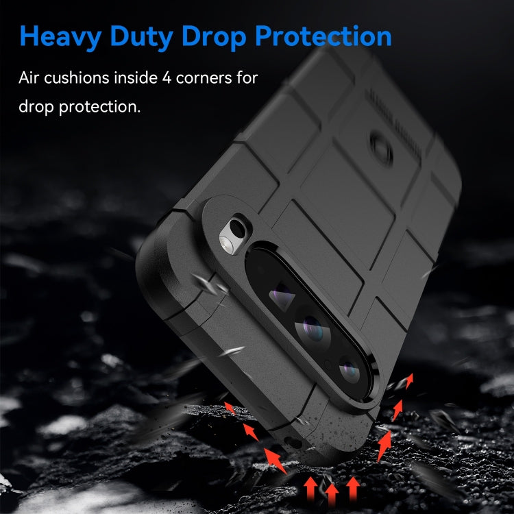 For Google Pixel 9 Pro Full Coverage Shockproof TPU Phone Case(Black) - Google Cases by PMC TechLife | Online Shopping South Africa | PMC TechLife | Buy Now Pay Later Mobicred