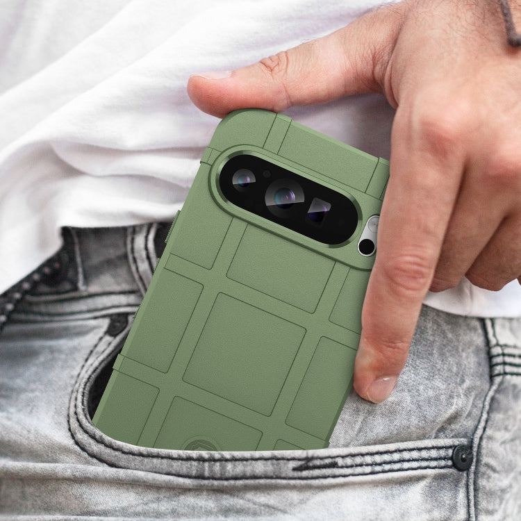 For Google Pixel 9 Pro Full Coverage Shockproof TPU Phone Case(Green) - Google Cases by PMC TechLife | Online Shopping South Africa | PMC TechLife | Buy Now Pay Later Mobicred
