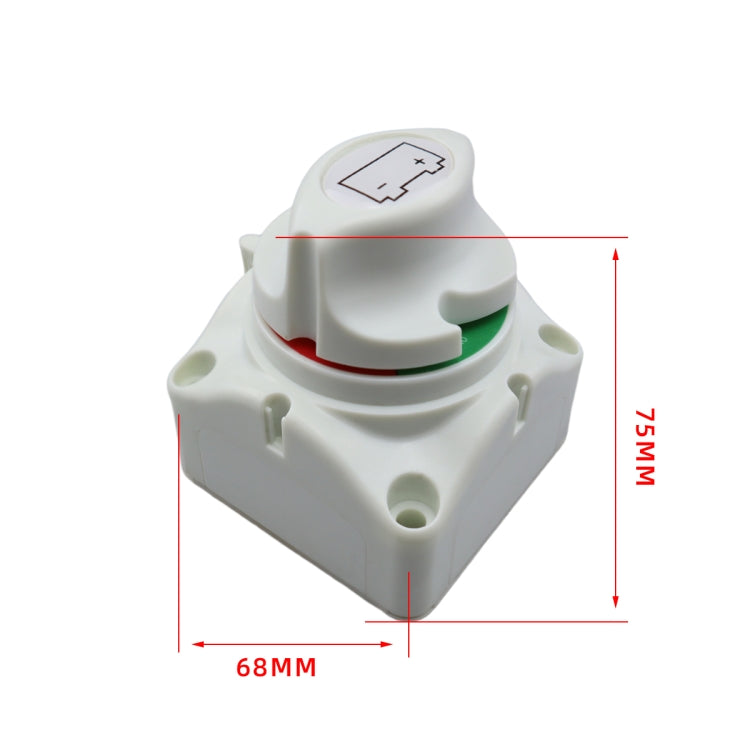 CP-4343 Yacht RV Single-circuit High-current Knob Power-off Switch(Grey) - Car Switches by PMC TechLife | Online Shopping South Africa | PMC TechLife | Buy Now Pay Later Mobicred