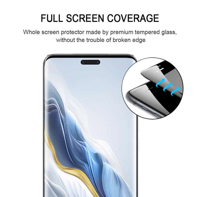 For Honor Magic6 Pro / X60 Pro 25pcs 9H HD 3D Curved Edge Tempered Glass Film(Black) - Honor Tempered Glass by PMC Jewellery | Online Shopping South Africa | PMC Jewellery | Buy Now Pay Later Mobicred