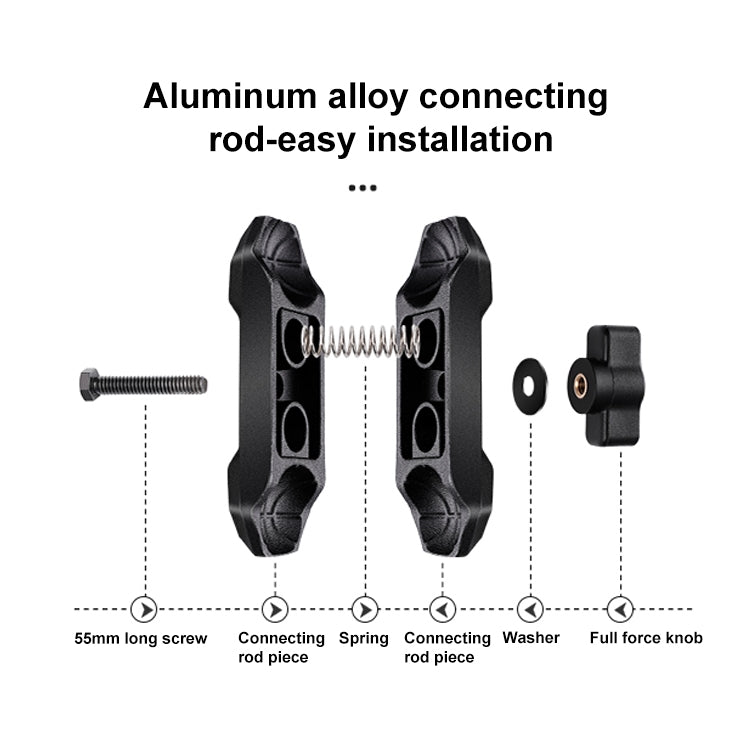RUIGPRO Crab Clamp Action Camera Bracket 1/4 Ball Head with Phone Clamp - Holder by RUIGPRO | Online Shopping South Africa | PMC TechLife | Buy Now Pay Later Mobicred