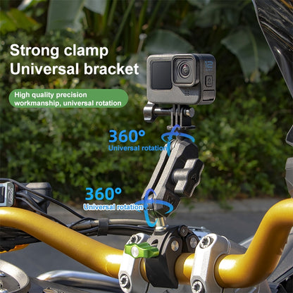 RUIGPRO Crab Clamp Action Camera Bracket 1/4 Ball Head with Phone Clamp - Holder by RUIGPRO | Online Shopping South Africa | PMC Jewellery | Buy Now Pay Later Mobicred