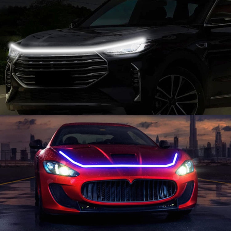 Car Startup Scan Through Hood LED Daytime Running Atmosphere Light, Length:1.8m(Red Light) - Running Lights by PMC TechLife | Online Shopping South Africa | PMC TechLife | Buy Now Pay Later Mobicred