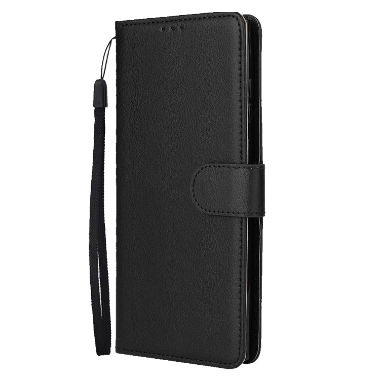 For Samsung Galaxy S24 Ultra 5G 3-Card Slots Multifunctional Leather Phone Case(Black) - Galaxy S24 Ultra 5G Cases by PMC Jewellery | Online Shopping South Africa | PMC Jewellery