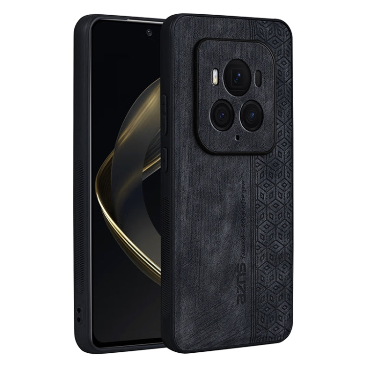 For Honor Magic6 Ultimate AZNS 3D Embossed Skin Feel Phone Case(Black) - Honor Cases by AZNS | Online Shopping South Africa | PMC Jewellery | Buy Now Pay Later Mobicred