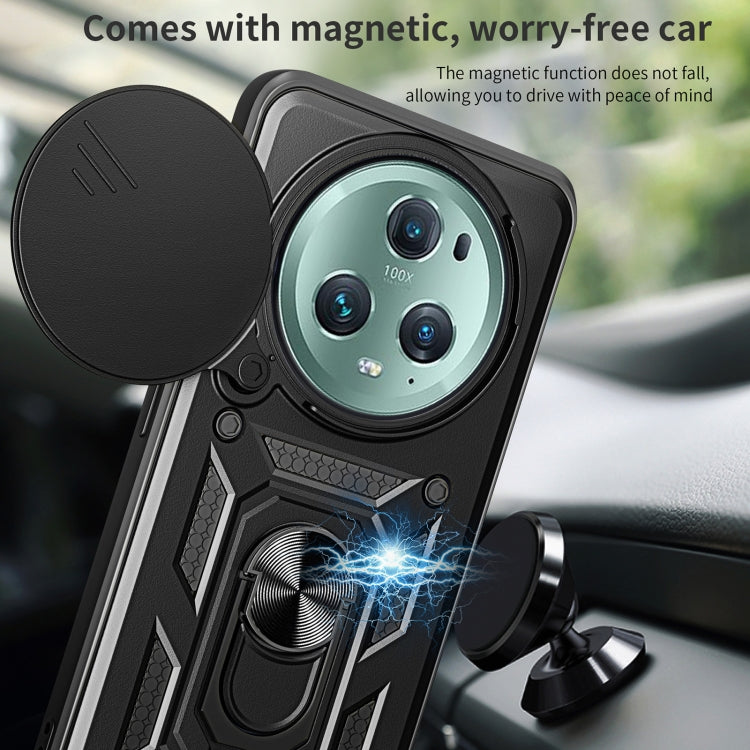 For Honor Magic5 Pro Sliding Camera Cover Design TPU+PC Phone Case(Rose Gold) - free shipping - PMC TechLife - Order now!