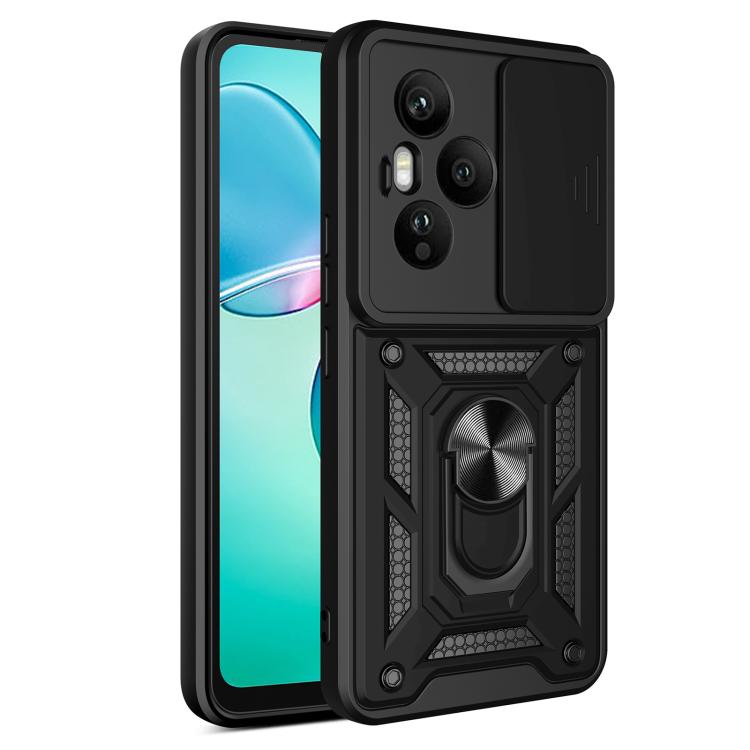 For Honor 400 Pro Global 160.8mm Sliding Camera Cover Design TPU+PC Phone Case(Black) - free shipping - PMC TechLife - Order now!