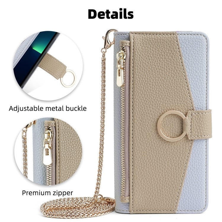 For Huawei nova 10 Pro Crossbody Litchi Texture Leather Phone Case(Blue) - Huawei Cases by PMC TechLife | Online Shopping South Africa | PMC TechLife | Buy Now Pay Later Mobicred