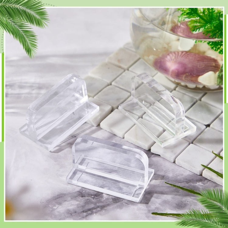 YX070 6pcs/Pack Acrylic Replaceable Fish Tank Cover Handle - Fish Tanks & Accessories by PMc TechLife | Online Shopping South Africa | PMc TechLife | Buy Now Pay Later Mobicred