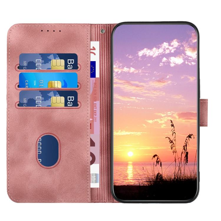 For iPhone 17 Air YX0060 Elephant Head Embossed Phone Leather Case with Lanyard(Pink) - free shipping - PMc TechLife - Order now!