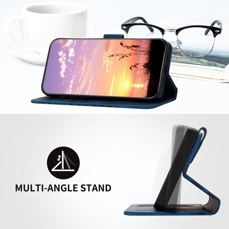 For iPhone 17 Pro YX0060 Elephant Head Embossed Phone Leather Case with Lanyard(Royal Blue) - free shipping - PMc TechLife - Order now!