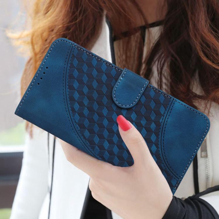 For iPhone 17 Pro YX0060 Elephant Head Embossed Phone Leather Case with Lanyard(Royal Blue) - free shipping - PMc TechLife - Order now!
