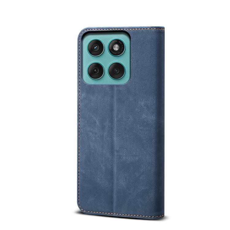For Motorola Moto G56 5G Denim Texture Flip Leather Phone Case(Blue) - free shipping - PMC TechLife - Order now!