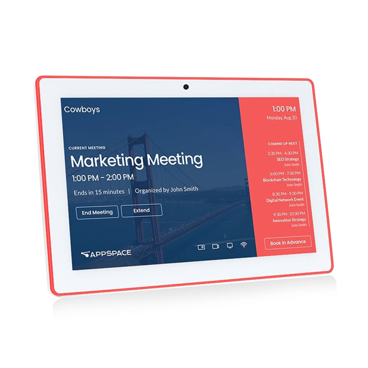 X101 10.1 inch Android OS Commercial Tablet PC RK3288 2GB+16GB(White) - All in One PC by PMC TechLife | Online Shopping South Africa | PMC TechLife