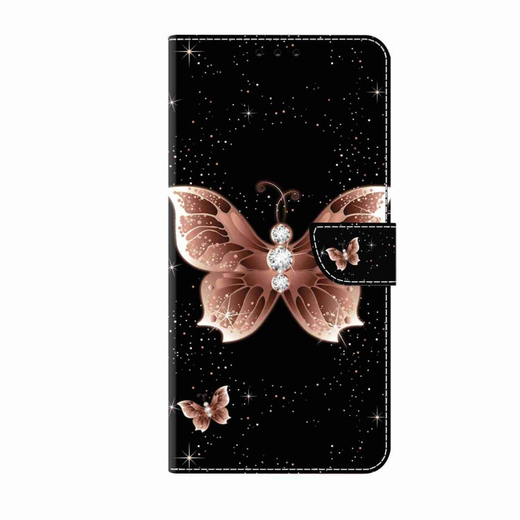 For Honor Magic5 Pro Crystal 3D Shockproof Protective Leather Phone Case(Pink Diamond Butterfly) - Honor Cases by PMC TechLife | Online Shopping South Africa | PMC TechLife | Buy Now Pay Later Mobicred