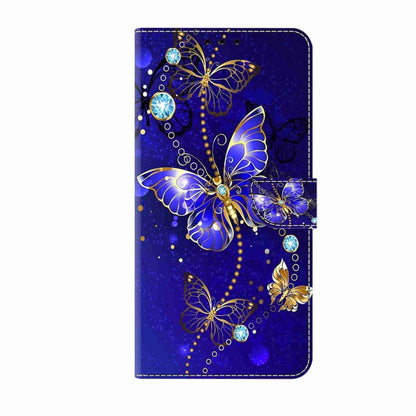 For Honor Magic5 Pro Crystal 3D Shockproof Protective Leather Phone Case(Diamond Butterfly) - Honor Cases by PMC Jewellery | Online Shopping South Africa | PMC Jewellery | Buy Now Pay Later Mobicred