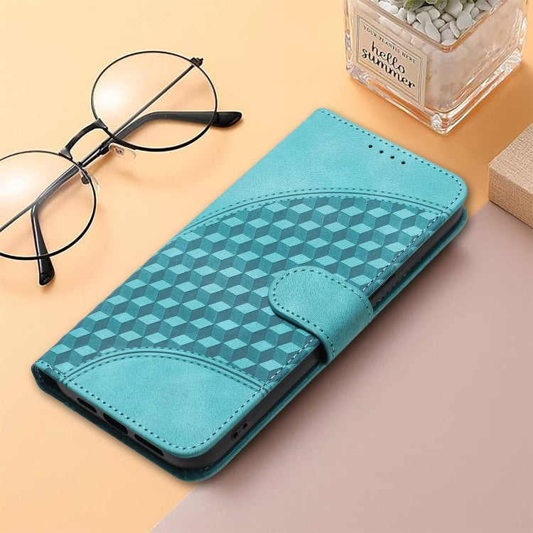 For Google Pixel 9 Pro YX0060 Elephant Head Embossed Phone Leather Case with Lanyard(Light Blue) - Google Cases by PMC TechLife | Online Shopping South Africa | PMC TechLife | Buy Now Pay Later Mobicred