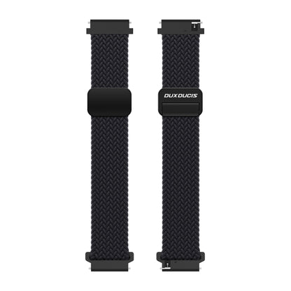 DUX DUCIS Mixture Pro Series Magnetic Buckle Nylon Braid Watch Band, Size:22mm(Midnight) - 22mm Bands by DUX DUCIS | Online Shopping South Africa | PMC Jewellery | Buy Now Pay Later Mobicred