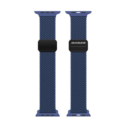 For Apple Watch SE 40mm DUX DUCIS Mixture Pro Series Magnetic Buckle Nylon Braid Watch Band(Rainbow) - Watch Bands by DUX DUCIS | Online Shopping South Africa | PMC Jewellery | Buy Now Pay Later Mobicred