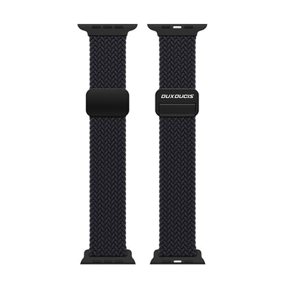 For Apple Watch Series 4 44mm DUX DUCIS Mixture Pro Series Magnetic Buckle Nylon Braid Watch Band(Midnight) - Watch Bands by DUX DUCIS | Online Shopping South Africa | PMC Jewellery | Buy Now Pay Later Mobicred