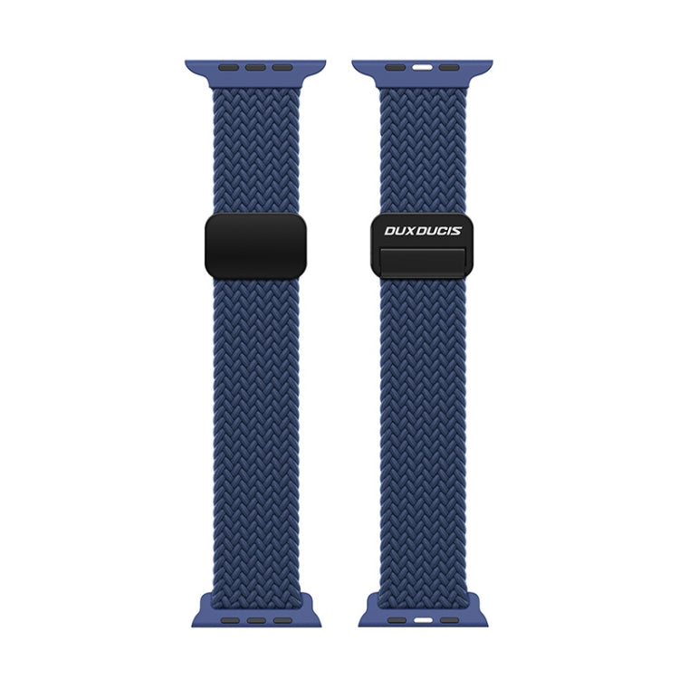 For Apple Watch Series 3 42mm DUX DUCIS Mixture Pro Series Magnetic Buckle Nylon Braid Watch Band(Rainbow) - Watch Bands by DUX DUCIS | Online Shopping South Africa | PMC Jewellery | Buy Now Pay Later Mobicred