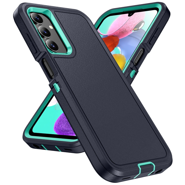 For Samsung Galaxy A15 5G Life Waterproof Rugged Phone Case(Dark Blue + Light Blue) - Galaxy Phone Cases by PMC TechLife | Online Shopping South Africa | PMC TechLife