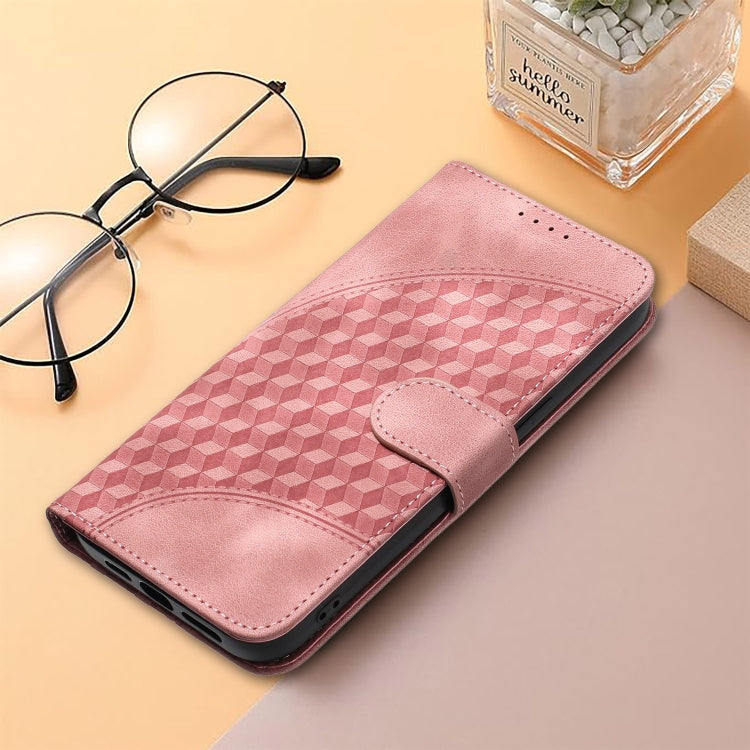 For Huawei Pura 70 YX0060 Elephant Head Embossed Phone Leather Case with Lanyard(Pink) - Huawei Cases by PMC Jewellery | Online Shopping South Africa | PMC Jewellery | Buy Now Pay Later Mobicred