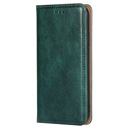 For Huawei Pura 70 Gloss Oil Solid Color Magnetic Leather Phone Case(Green) - Huawei Cases by PMC Jewellery | Online Shopping South Africa | PMC Jewellery | Buy Now Pay Later Mobicred