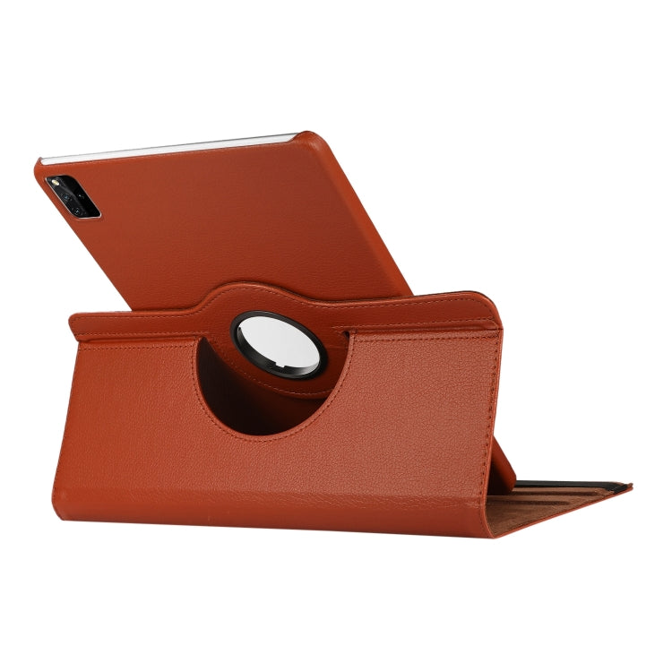 For Lenovo Tab M11 / Xiaoxin Pad 11 2024 360 Degree Rotation Litchi Texture Leather Tablet Case(Green) - Lenovo by PMC Jewellery | Online Shopping South Africa | PMC Jewellery | Buy Now Pay Later Mobicred