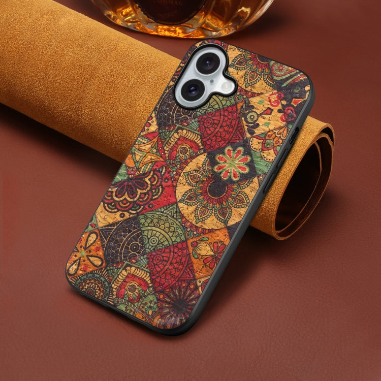 For iPhone 16 Four Seasons Flower Language Series TPU Phone Case(Autumn Yellow) - iPhone 16 Cases by PMC TechLife | Online Shopping South Africa | PMC TechLife | Buy Now Pay Later Mobicred