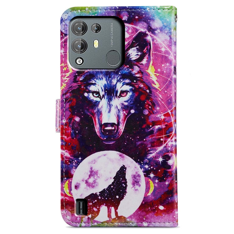 For Blackview A55 Pro Painted Pattern Horizontal Flip Leather Phone Case(Wolf Totem) - More Brand by PMC Jewellery | Online Shopping South Africa | PMC Jewellery | Buy Now Pay Later Mobicred