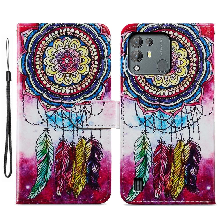 For Blackview A55 Pro Painted Pattern Horizontal Flip Leather Phone Case(Dreamcatcher) - More Brand by PMC TechLife | Online Shopping South Africa | PMC TechLife | Buy Now Pay Later Mobicred