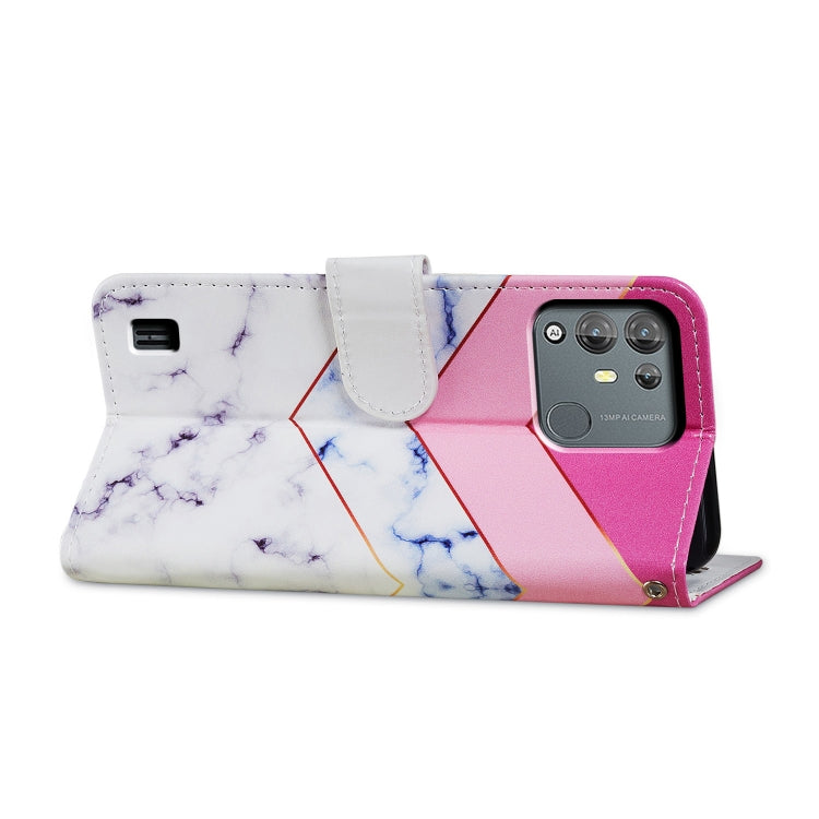 For Blackview A55 Pro Painted Pattern Horizontal Flip Leather Phone Case(Smoke Marble) - More Brand by PMC TechLife | Online Shopping South Africa | PMC TechLife | Buy Now Pay Later Mobicred