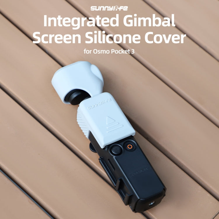 For DJI Osmo Pocket 3 Sunnylife OP3-BHT746 Silicone Protective Case(Black) - Case & Bags by Sunnylife | Online Shopping South Africa | PMC TechLife | Buy Now Pay Later Mobicred