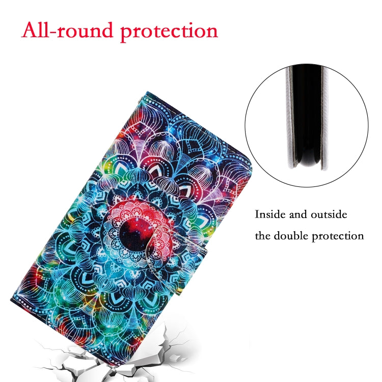 For Xiaomi Redmi Note 13 Pro 5G Colored Drawing Pattern Leather Phone Case(Mandala) - Note 13 Pro Cases by PMC TechLife | Online Shopping South Africa | PMC TechLife