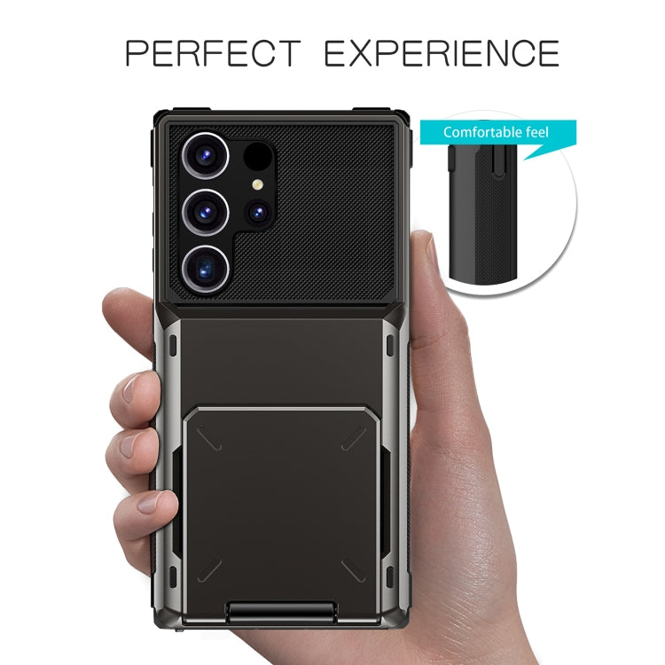 For Samsung Galaxy S24 Ultra 5G Scratch-Resistant Shockproof Heavy Duty Rugged Armor Phone Case(Green) - Galaxy S24 Ultra 5G Cases by PMC TechLife | Online Shopping South Africa | PMC TechLife | Buy Now Pay Later Mobicred