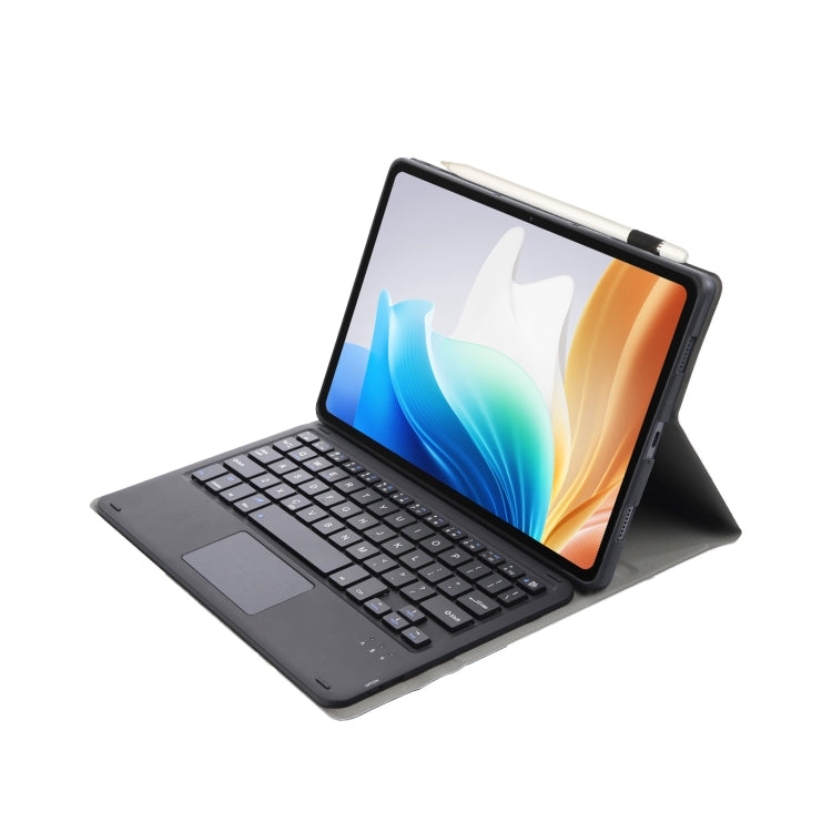 For OnePlus Pad Go / OPPO Pad Air2 / Neo OP14-A TPU Ultra-thin Detachable Bluetooth Keyboard Leather Case with Touchpad(Black) - OPPO Keyboard by PMC TechLife | Online Shopping South Africa | PMC TechLife | Buy Now Pay Later Mobicred