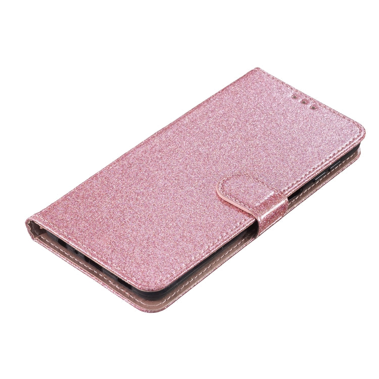 For Blackview A53 Pro Glitter Powder Flip Leather Phone Case(Rose Gold) - More Brand by PMC Jewellery | Online Shopping South Africa | PMC Jewellery | Buy Now Pay Later Mobicred