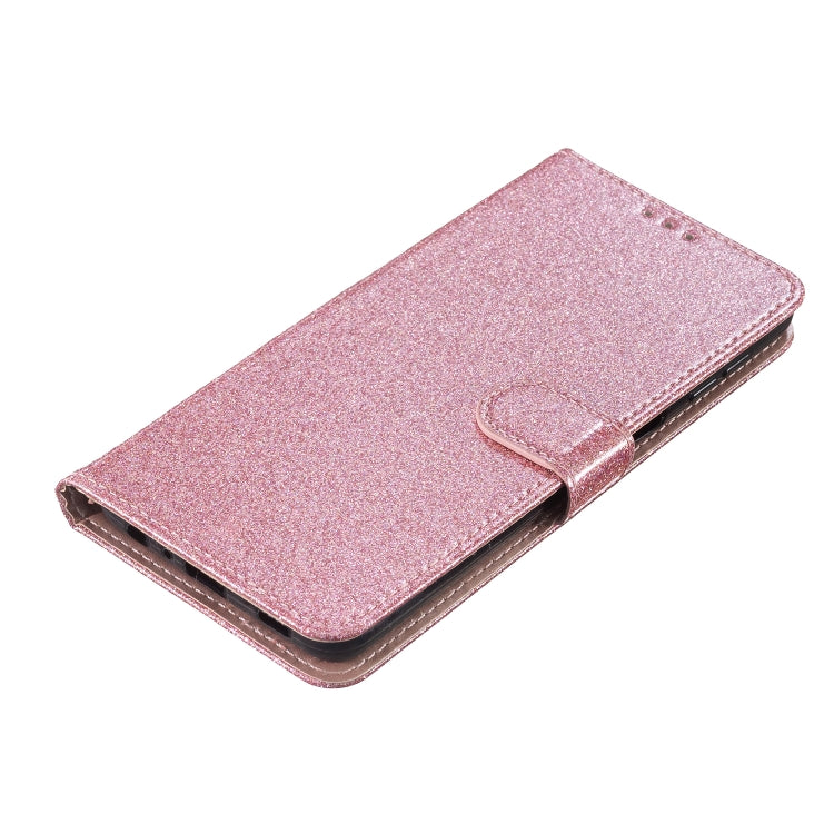 For Blackview A55 Pro Glitter Powder Flip Leather Phone Case(Rose Gold) - More Brand by PMC TechLife | Online Shopping South Africa | PMC TechLife