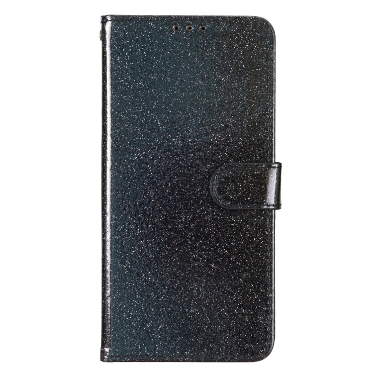 For Ulefone Note 14 Glitter Powder Flip Leather Phone Case(Black) - Ulefone Cases by PMC Jewellery | Online Shopping South Africa | PMC Jewellery | Buy Now Pay Later Mobicred