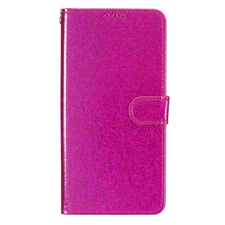 For Ulefone Note 14 Glitter Powder Flip Leather Phone Case(Rose Red) - Ulefone Cases by PMC Jewellery | Online Shopping South Africa | PMC Jewellery | Buy Now Pay Later Mobicred