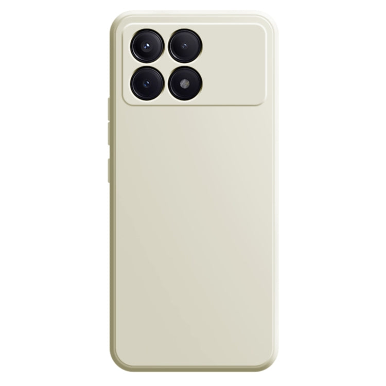 For Xiaomi Redmi K70 Pro Imitation Liquid Silicone Phone Case(White) - K70 Pro Cases by PMC Jewellery | Online Shopping South Africa | PMC Jewellery | Buy Now Pay Later Mobicred